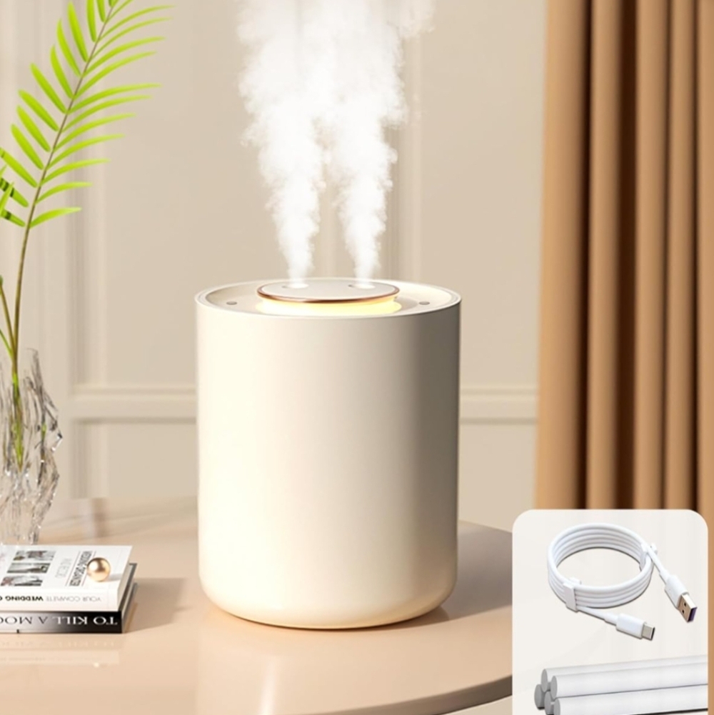 NEW Small Diffuser Humidifier With Night Light